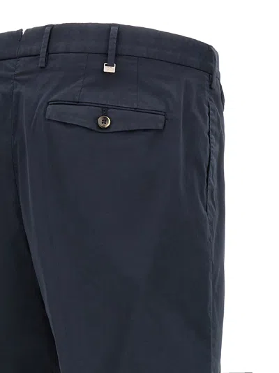 Pt Torino Cotton Bermuda Shorts In Blue