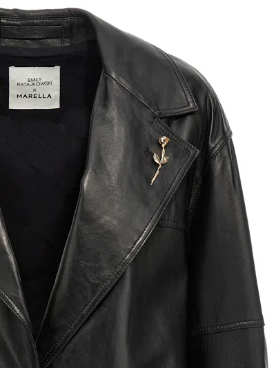 Marella Bomber Capsule Emily Ratajkowski X In Black