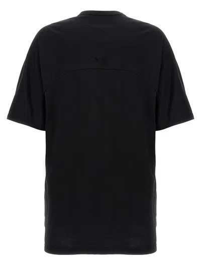 Y-3 Y 3 3 Stripes Crew Neck T Shirt In Black