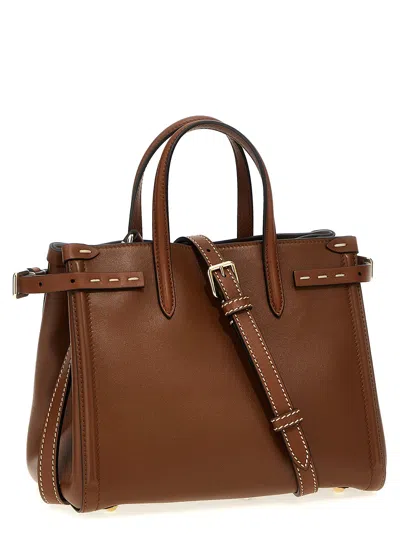 Valentino Garavani Love Moschino Black Camoscio Shoes Sandals In Brown