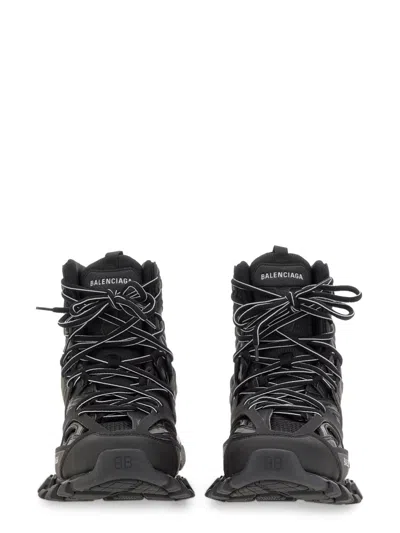 Balenciaga Track High-top Sneakers In Black
