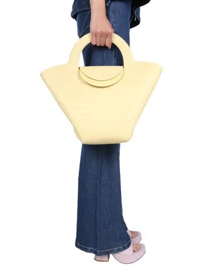 Bottega Veneta Women Large Doll Tote Bag In Yellow
