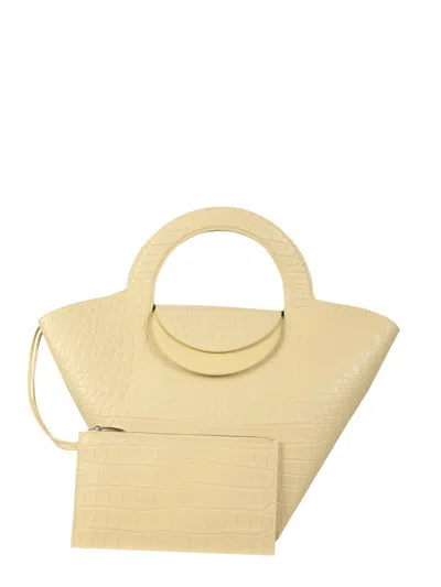 Bottega Veneta Women Large Doll Tote Bag In Yellow