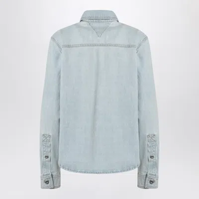 Bottega Veneta Denim Shirt In Blue