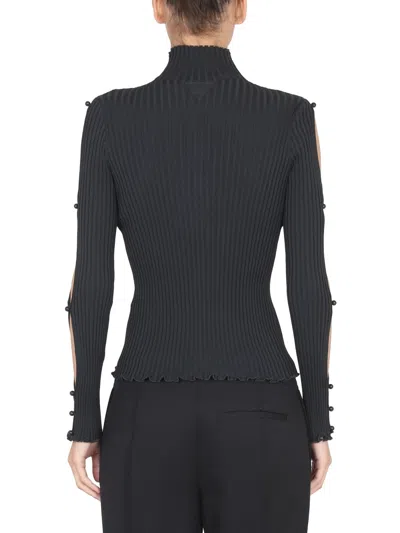 Bottega Veneta Women Maglia A Collo Alto In Green