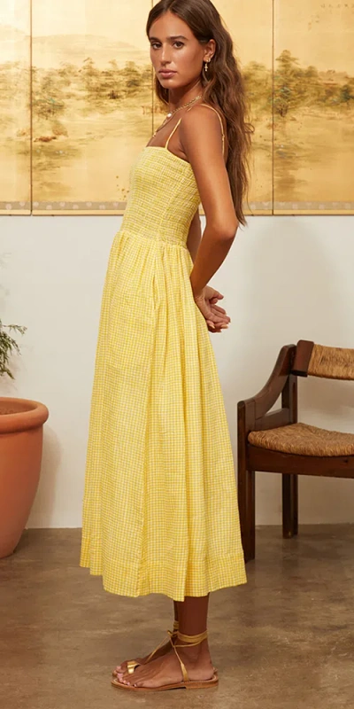 Ciao Lucia Mael Dress Sun Gingham