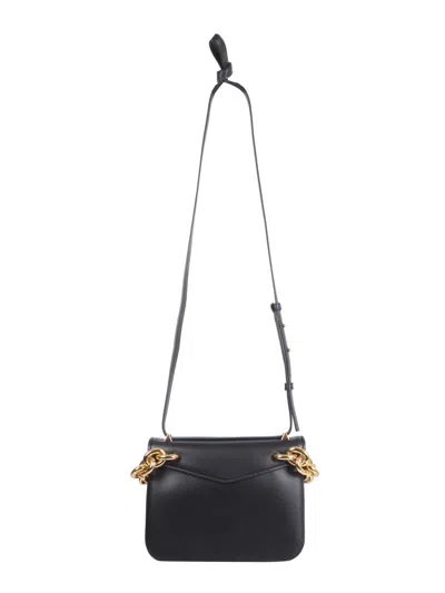 Bottega Veneta Women Suede Envelope Bag In Black