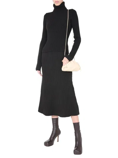 Bottega Veneta Women Turtleneck Sweater In Brown