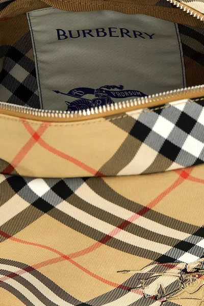 Burberry Essential Crossbody In Cream
