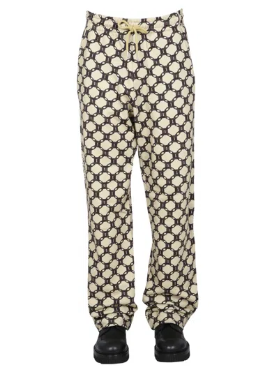 Dries Van Noten "hamer" Jogging Trousers In Multicolor