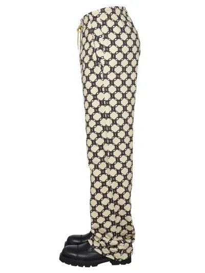 Dries Van Noten "hamer" Jogging Trousers In Multicolor