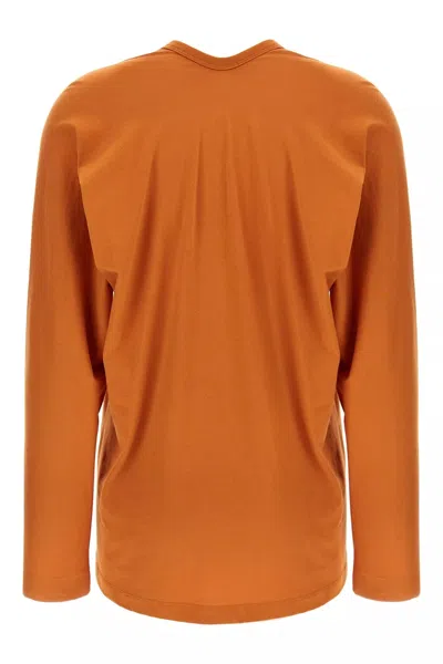 Dries Van Noten Hena Bis T-shirt In Orange