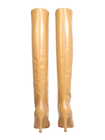 Dries Van Noten High Boots In Cream