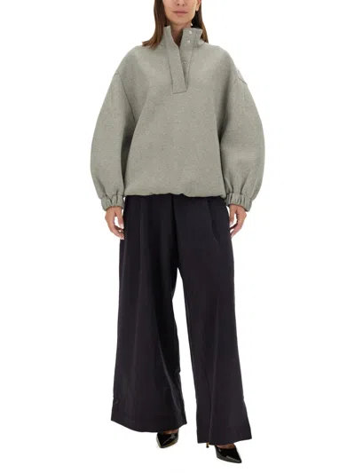 Shop Dries Van Noten Women Jogging Pants In Blue