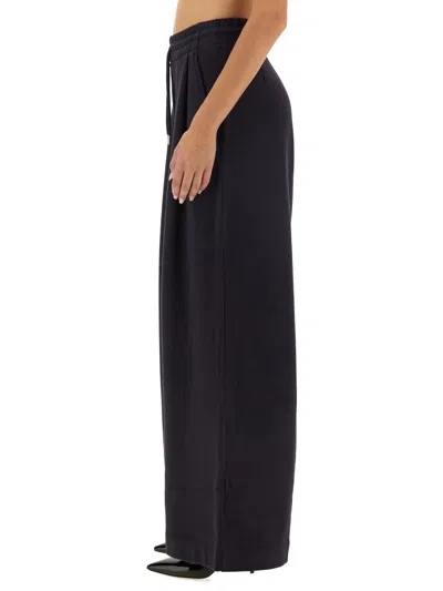 Shop Dries Van Noten Women Jogging Pants In Blue