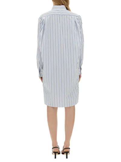 Dries Van Noten Women Shirt With Stripe Pattern In Multicolor