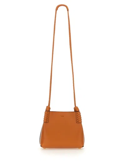Etro Libra Arnica Mini Shopping Bag In Orange