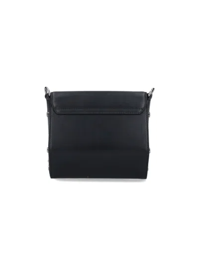 Vivienne Westwood Logo Shoulder Bag In Black