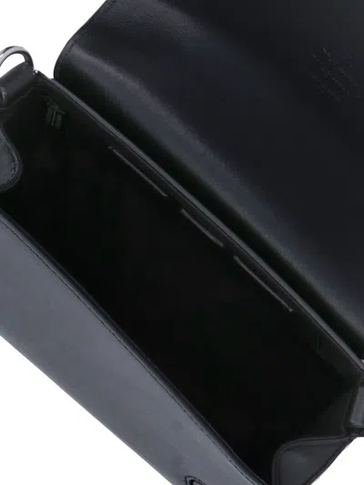 Vivienne Westwood Logo Shoulder Bag In Black