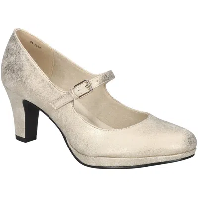 Easy Street Zest Womens Adjustable Manmade Mary Jane Heels In Multi