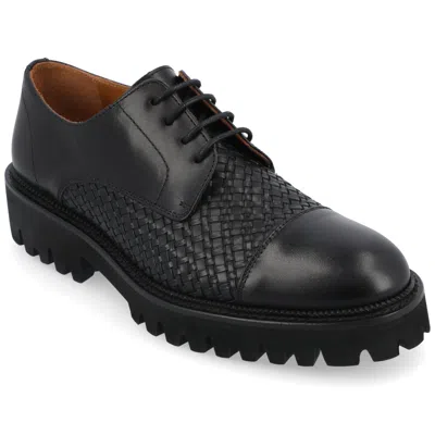 Taft The Lucia Shoe In Black Woven In Multi