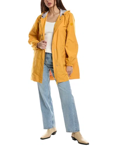 Save The Duck Raincoat In Yellow