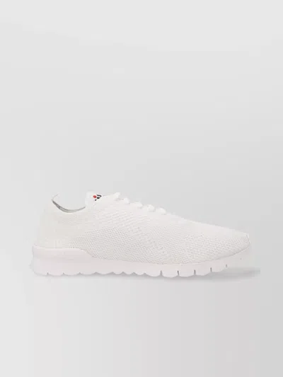 Kiton Knit Upper Sneakers Featuring Pull Tab