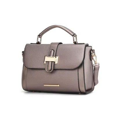 Mkf Collection By Mia K Willa Color-block Vegan Leather Women's Shoulder Bag By Mia K. In Multi