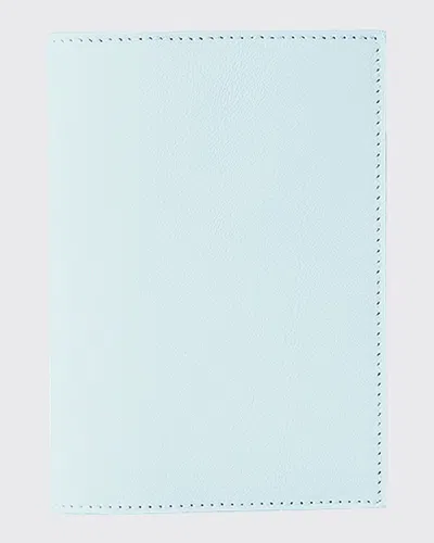 Bell'invito Monogram Passport Cover In Cielo