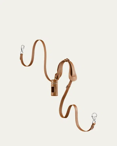 Pagerie Saddle Tascher Dog Leash Leather In Saddle