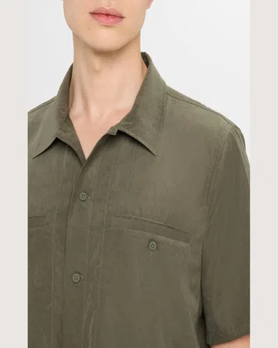Simkhai Military Work Shirt In Sycamore