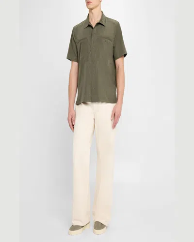 Simkhai Military Work Shirt In Sycamore