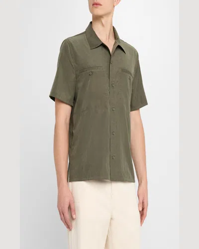 Simkhai Military Work Shirt In Sycamore