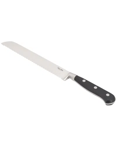 Martha Stewart Carverton 8 Inch Stainless Steel Bread Knife In Black In Black