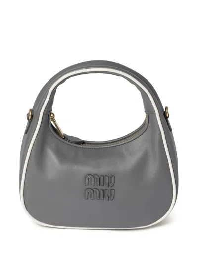 Miu Miu Wander Bag In Gray