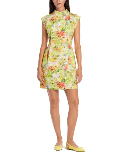 Marc Cain Sleeveless Mini Dress In Green