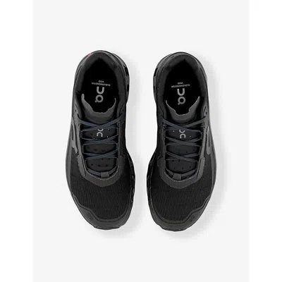 On Cloudmster All Black Sneaker In Black Black