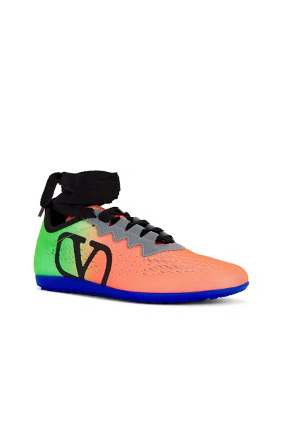 Valentino Garavani Logo Sneakers In Multicolor