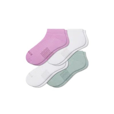 Bombas Modern Rib Ankle Sock 4-pack In Wildflower Mix