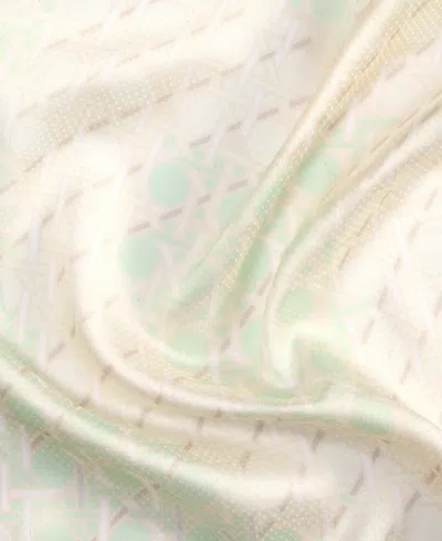 Giani Bernini Textured Printed Square Scarf, Exclusively At Macy's In Turq,aqua