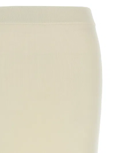 Max Mara Umbria Skirt In White