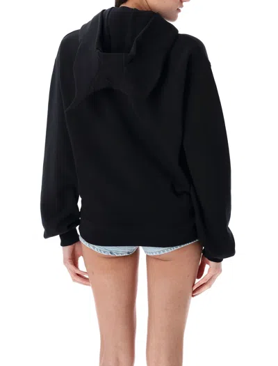 Coperni Horn Hoodie In Black