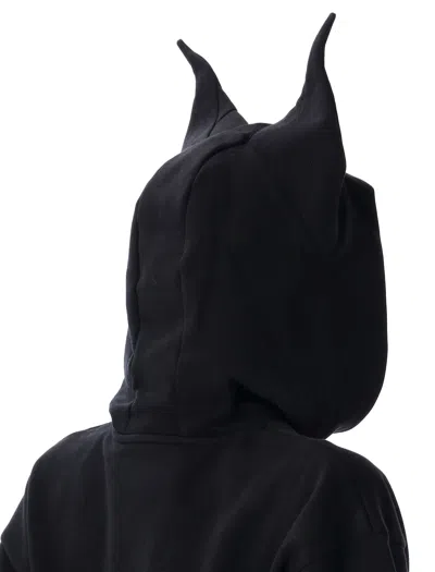 Coperni Horn Hoodie In Black