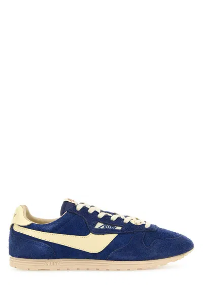 Autry Men's Windspin Low Sneakers In Blue