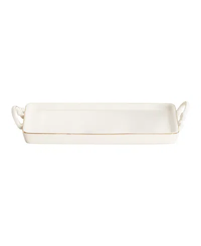 J Queen New York Delphine Tray In White