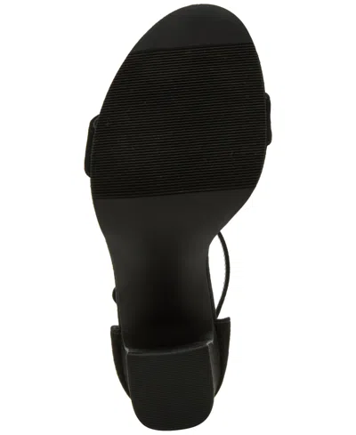 Madden Girl Winnii Womens Satin Block Heel In Black