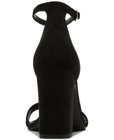 Madden Girl Winnii Womens Satin Block Heel In Black