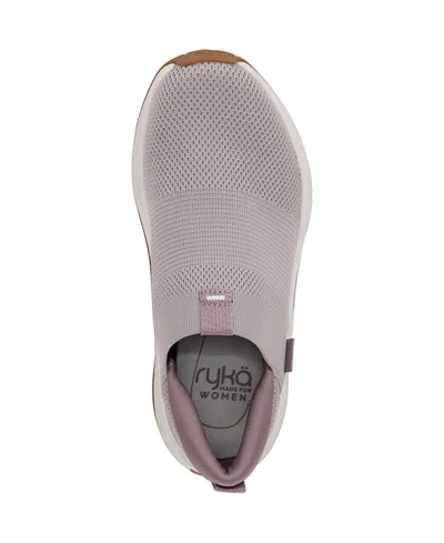 Ryka Rykä Encore Knit Sneaker In Purple Fog Knit Fabric