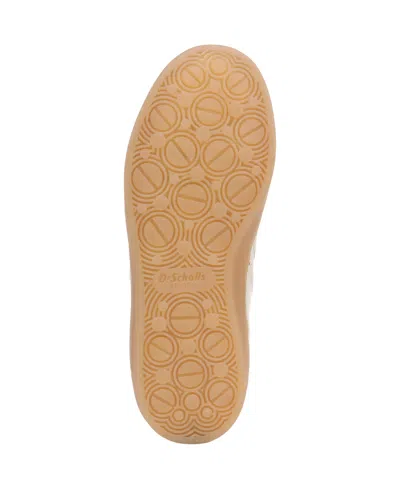 Dr. Scholl's Women's X Milk Bar Rebel Sport Low Profile Lace Up Sneakers In White Leather