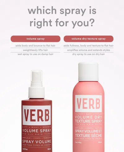 Verb Volume Spray In Brown